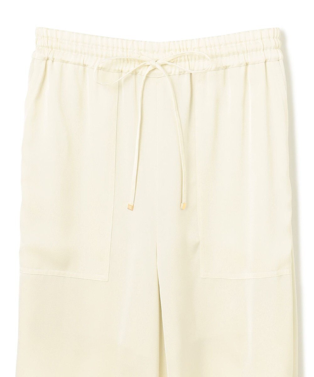 GRACE CONTINENTAL サテンワークパンツ 