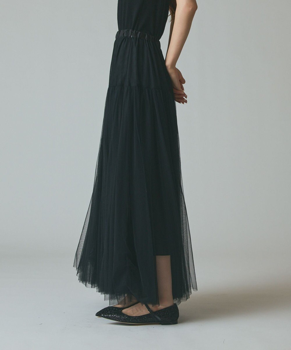 GRACE CONTINENTAL チュールボリュームスカート 