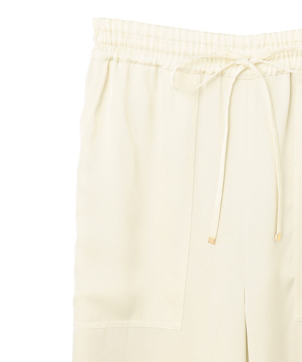 GRACE CONTINENTAL サテンワークパンツ 