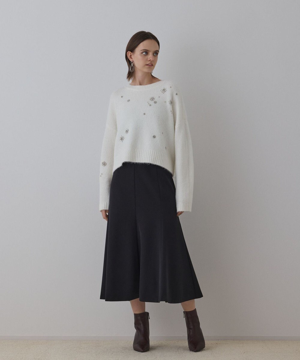 GRACE CONTINENTAL バックルマーメイドスカート 