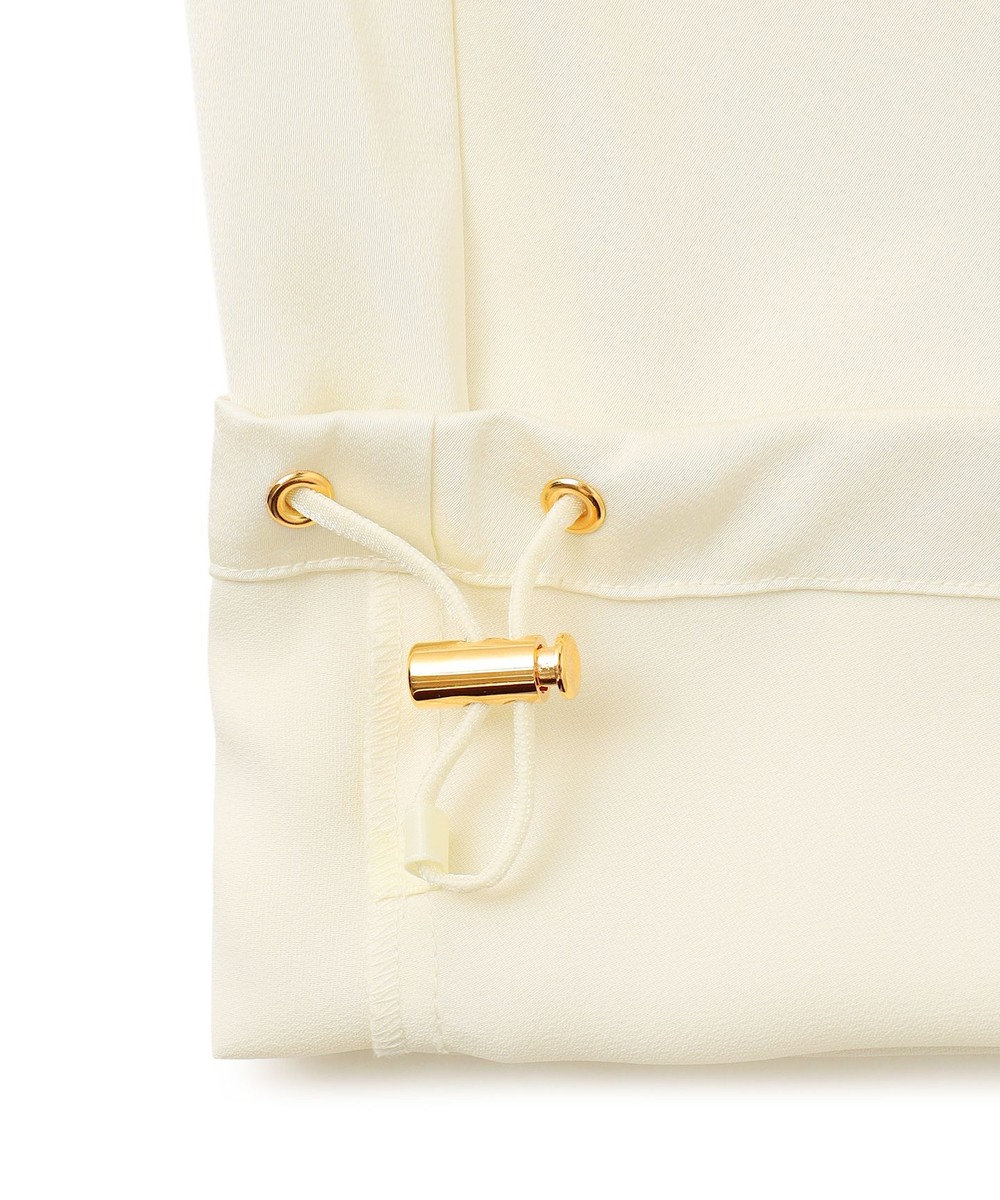 GRACE CONTINENTAL サテンワークパンツ 