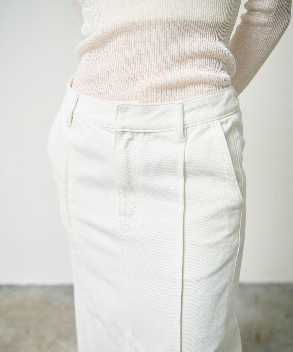 GRACE CONTINENTAL デニムタイトロングスカート 