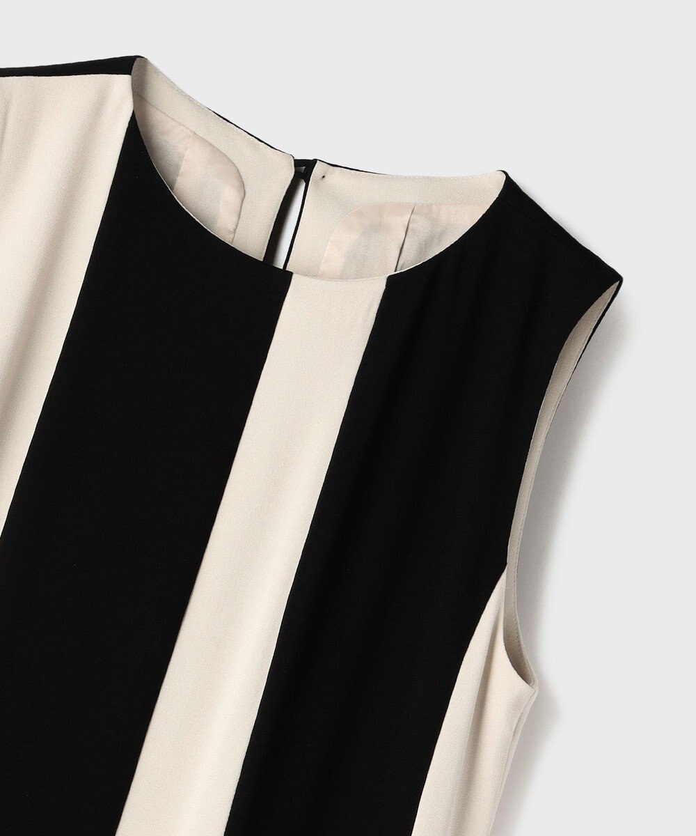 GRACE CONTINENTAL バイカラー切替ドレス 