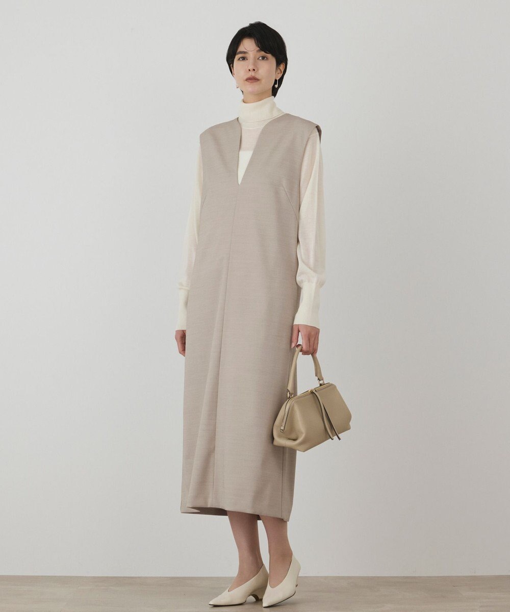 GRACE CONTINENTAL ストレートジャンパースカート 