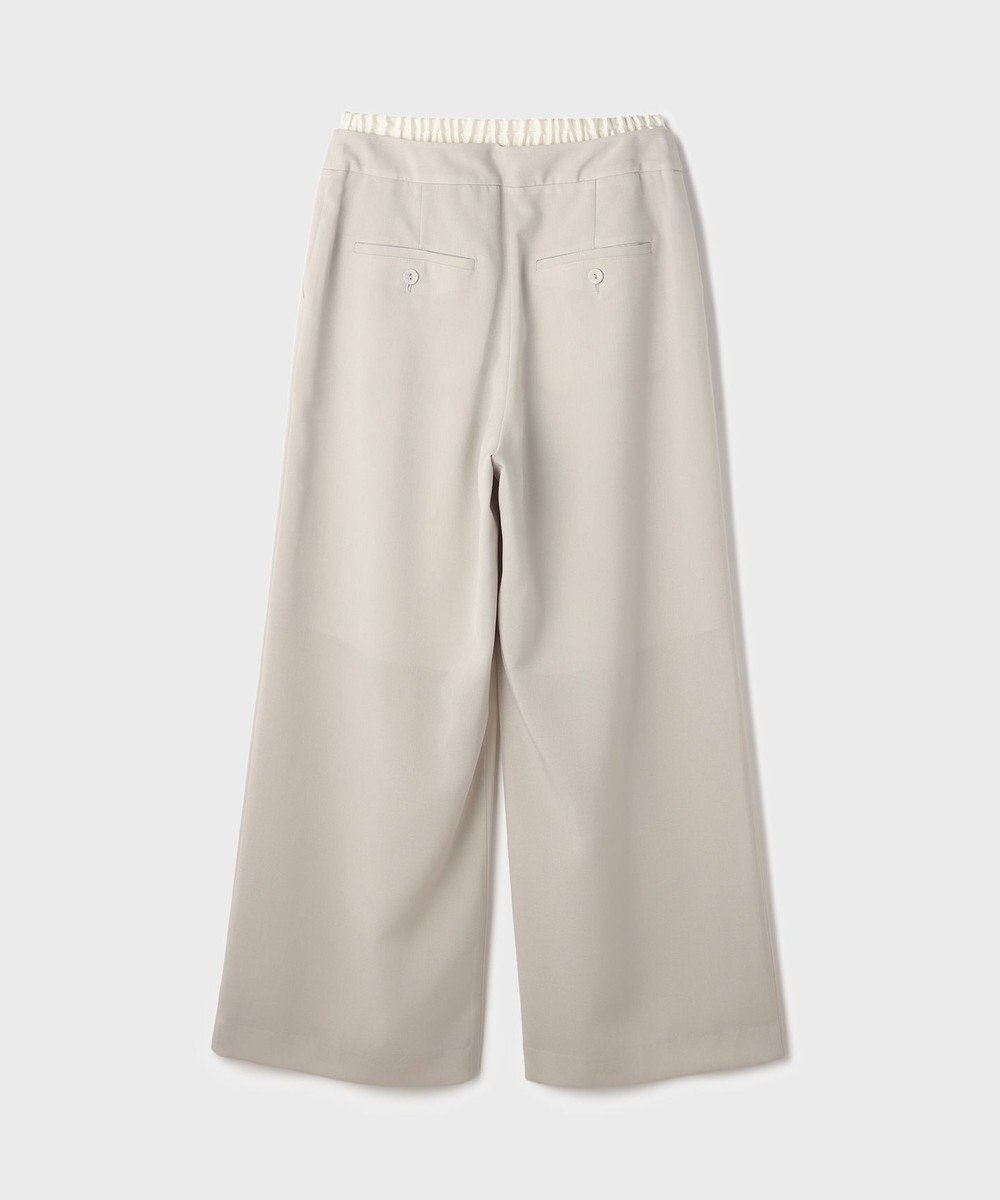 GRACE CONTINENTAL レイヤードイージーパンツ 