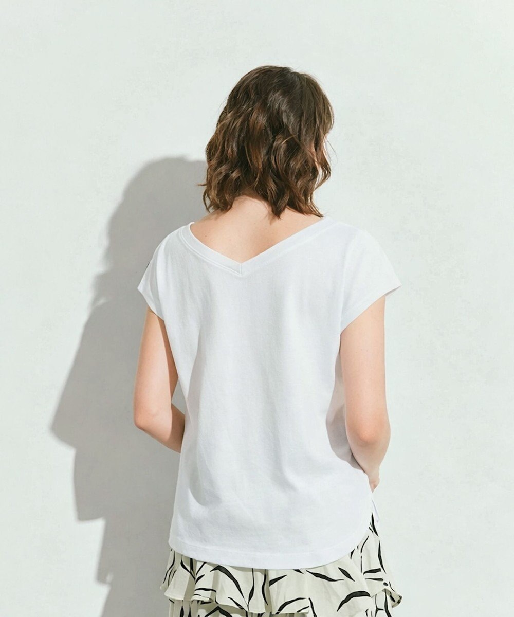 GRACE CONTINENTAL シェルモチーフフレンチT 