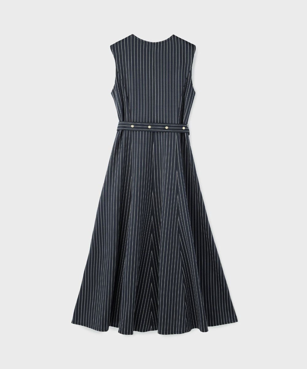 GRACE CONTINENTAL ストライプジャージワンピース 