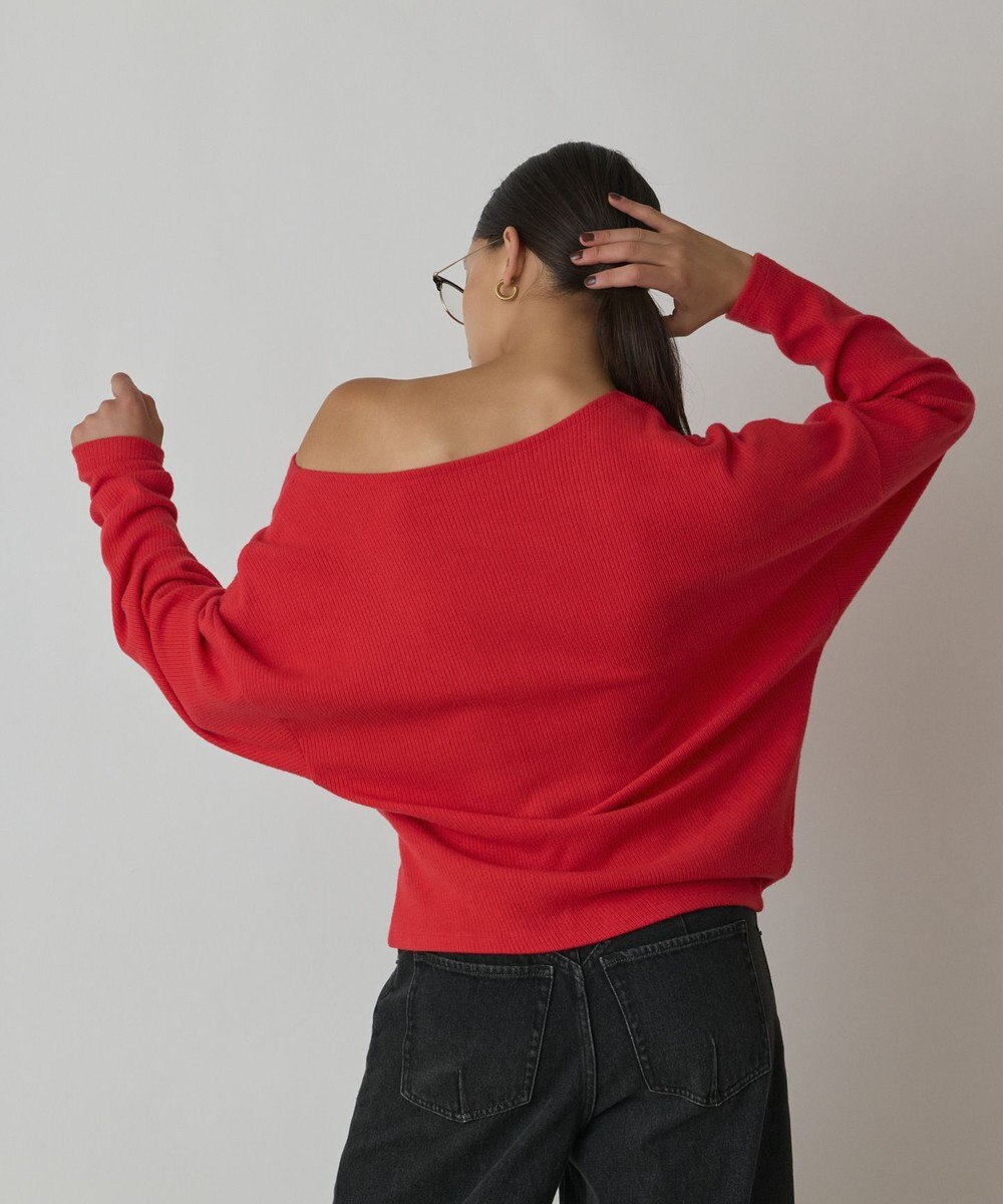 GRACE CONTINENTAL アシメテレコカットトップ 