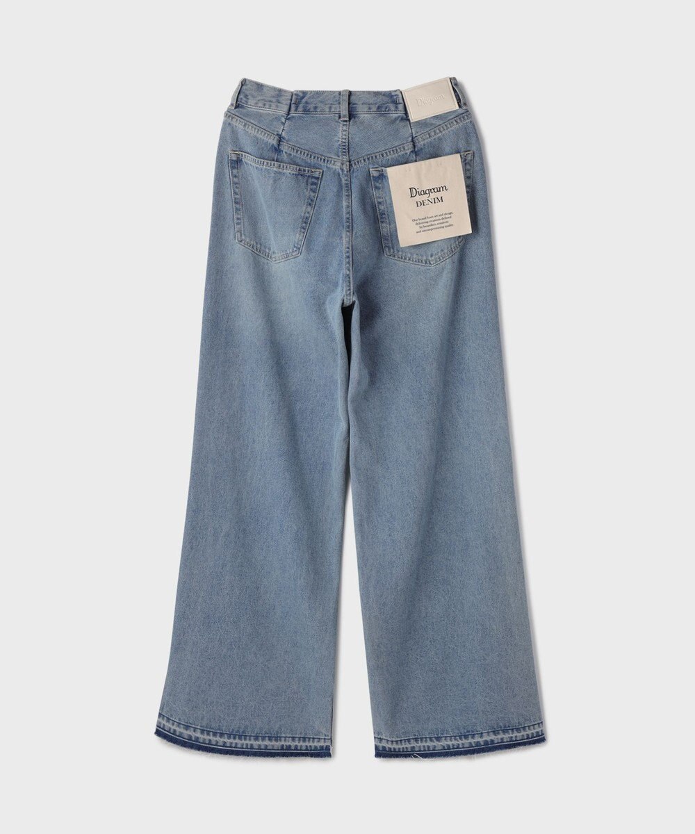 GRACE CONTINENTAL リメイクストレートデニムパンツ 