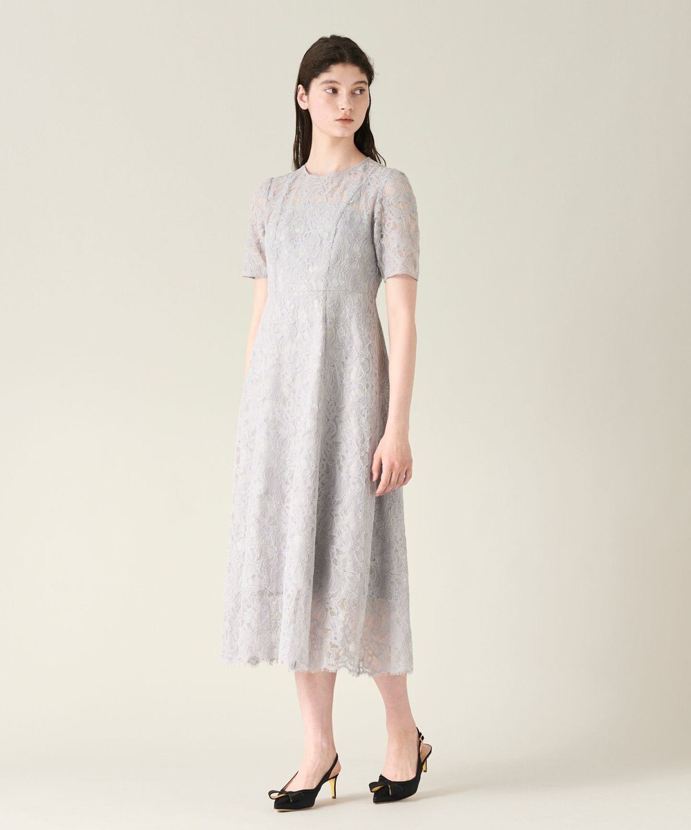 GRACE CONTINENTAL コードレースフレアドレス 