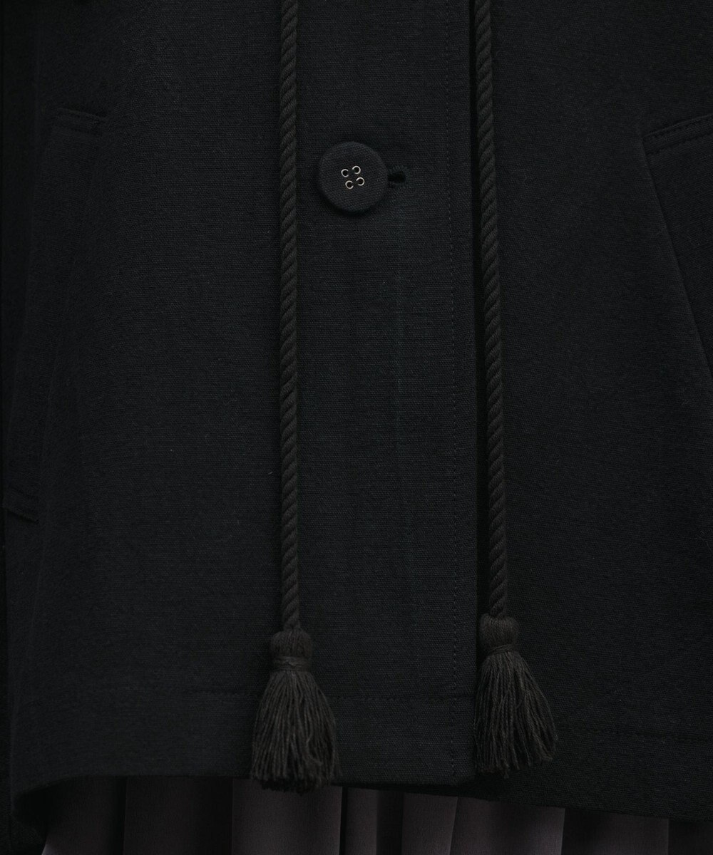 GRACE CONTINENTAL タッセル付レースカラー 