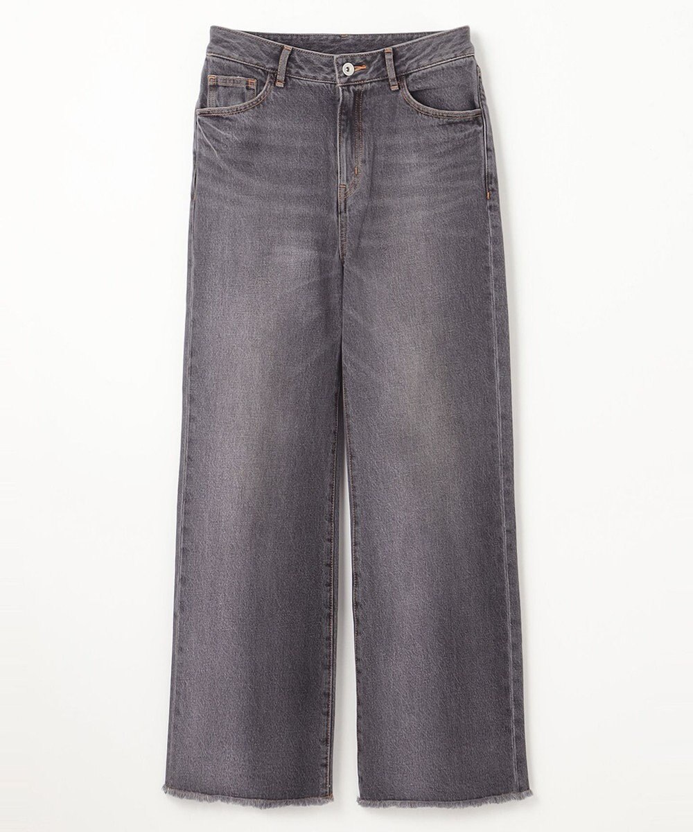 GRACE CONTINENTAL ルーズフレアデニムパンツ 
