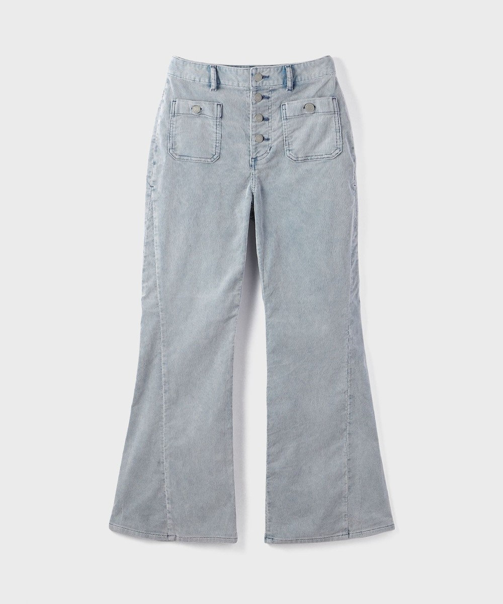 GRACE CONTINENTAL コーデュロイフレアパンツ