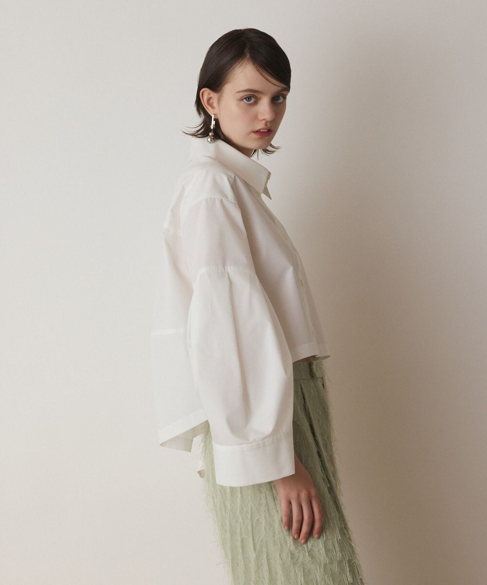 GRACE CONTINENTAL ビッグスリーブシャツ 