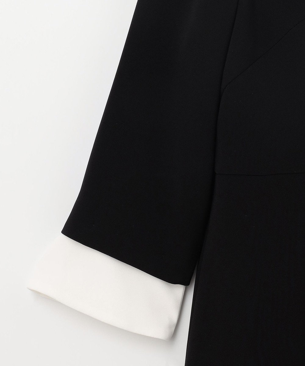 GRACE CONTINENTAL ダブルクロスドレス