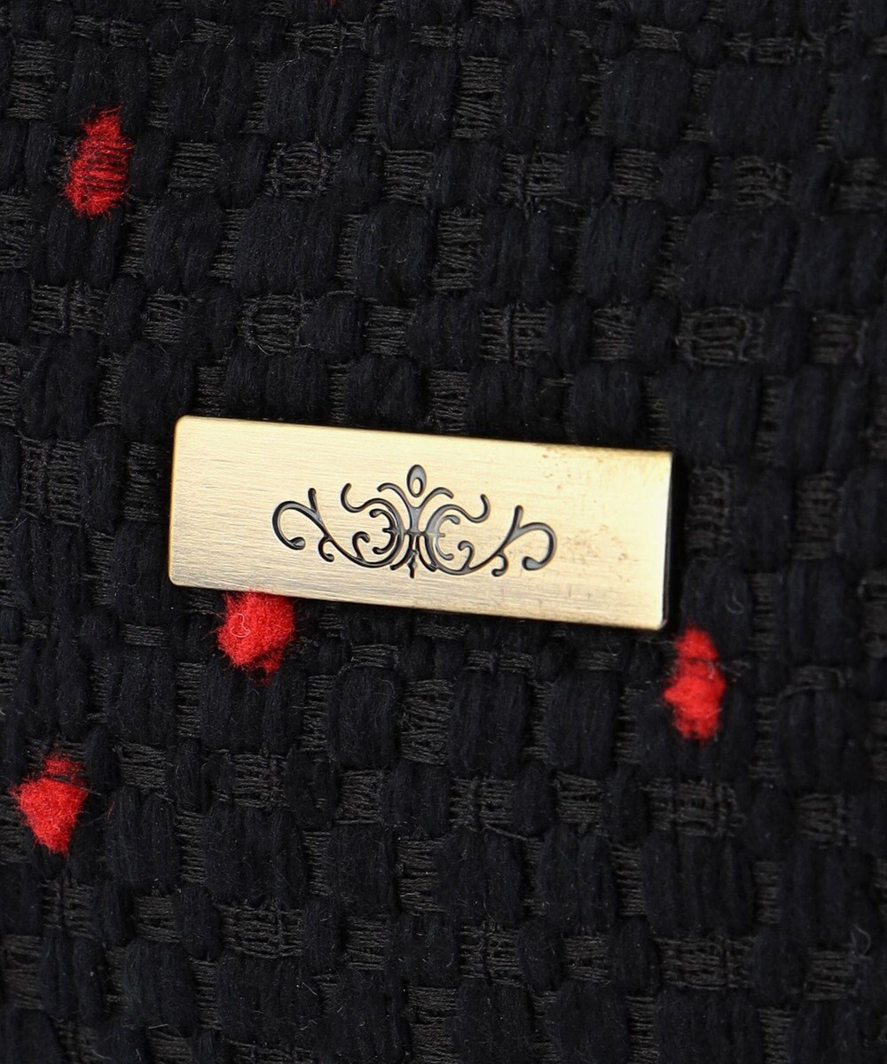 GRACE CONTINENTAL Fabricスクエアポーチ-AW 