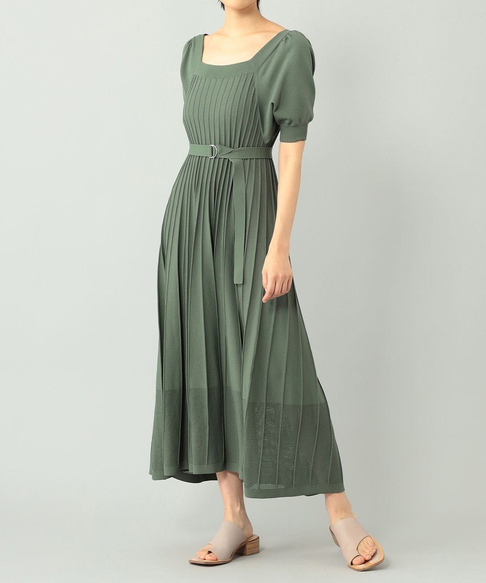 パフプリーツニットワンピース Grace Continental Grace Continental グレースコンチネンタル 通販