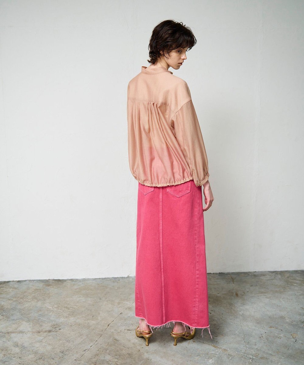 GRACE CONTINENTAL シアードレープブルゾン 