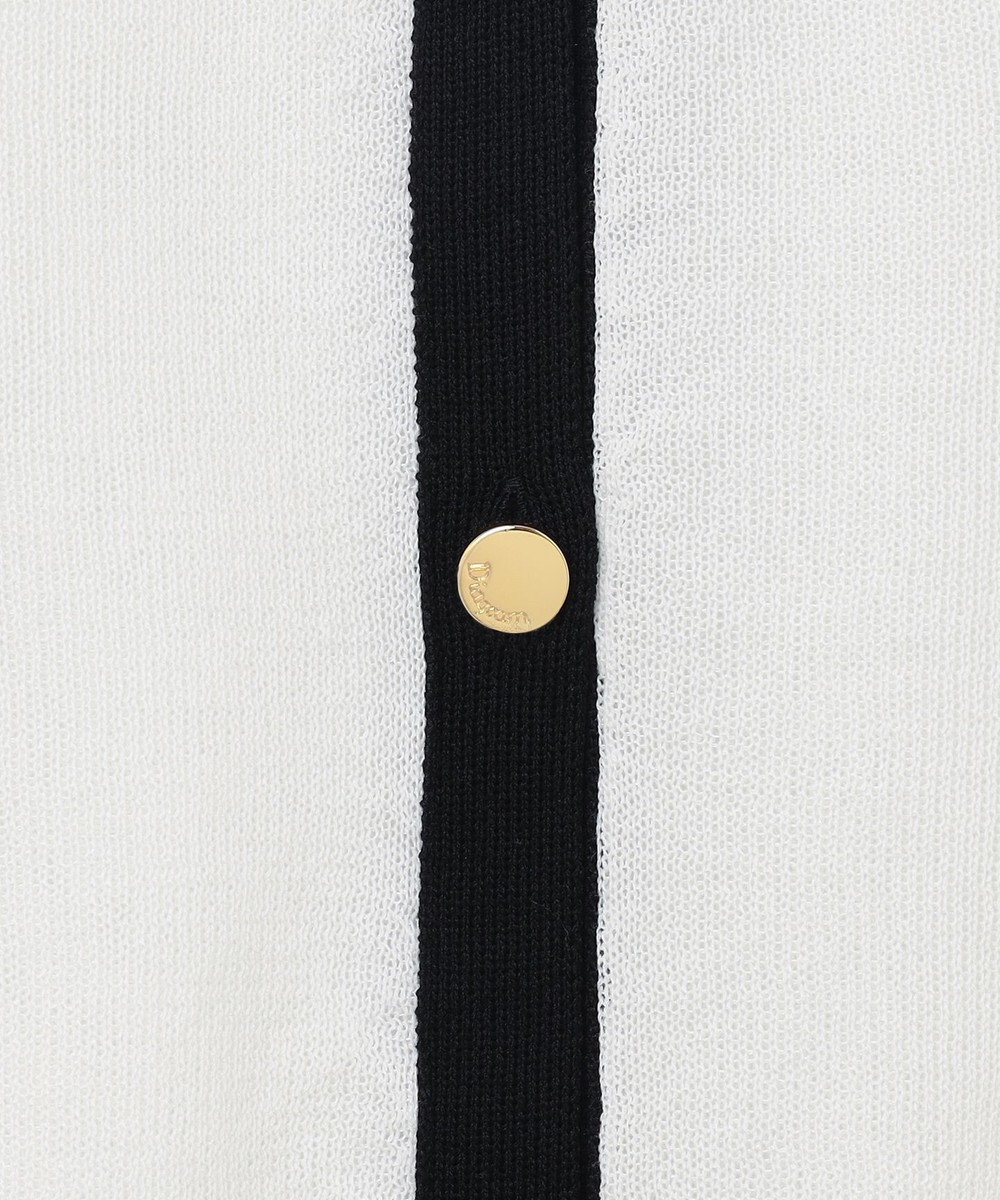 GRACE CONTINENTAL ラインVネックニットカーディガン