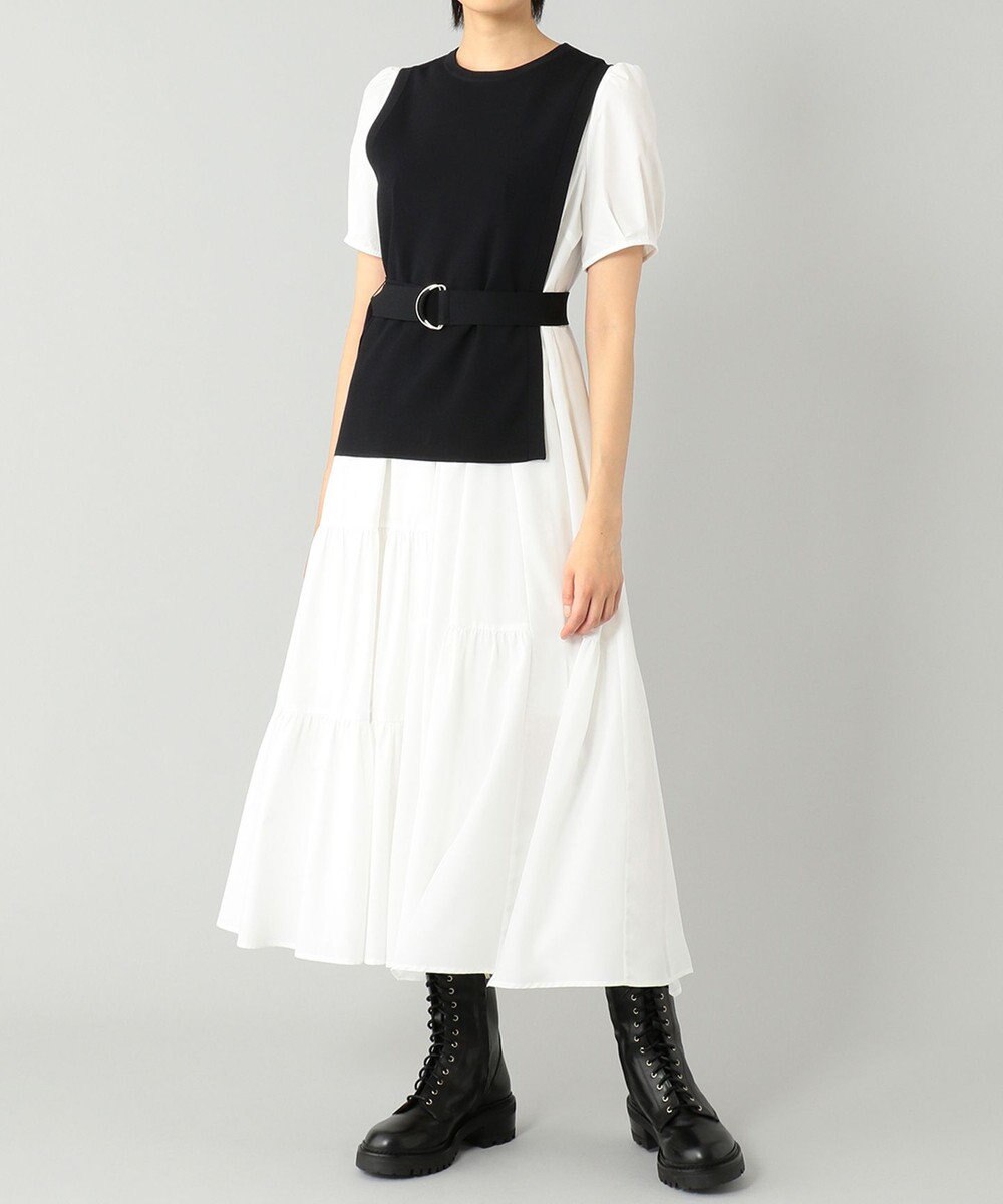 レイヤードニットワンピース Grace Continental Grace Continental グレースコンチネンタル 通販