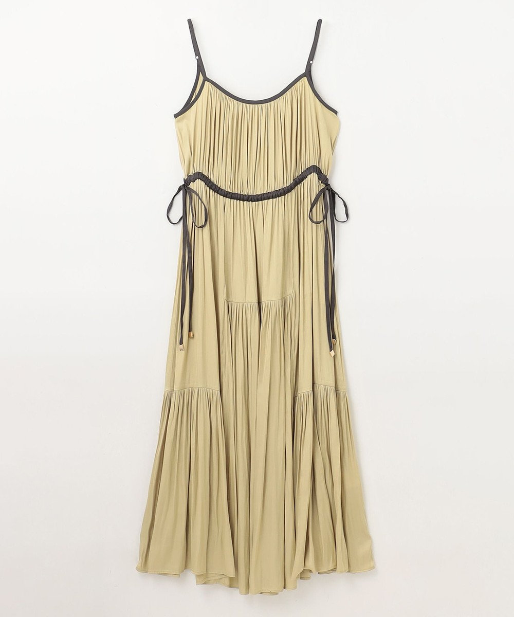 GRACE CONTINENTAL ギャザーキャミソールワンピース