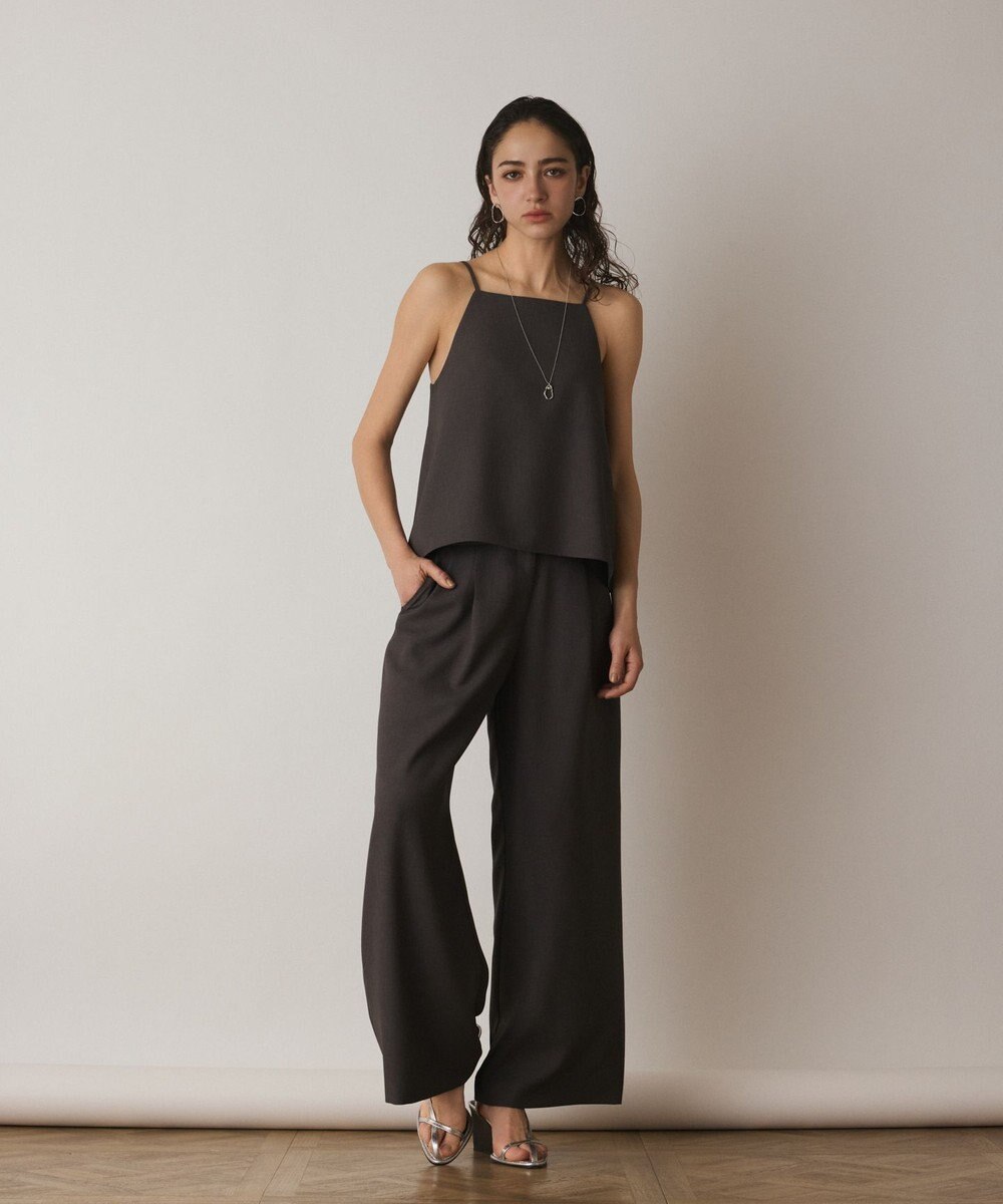 GRACE CONTINENTAL キャミ付レイヤードパンツ 