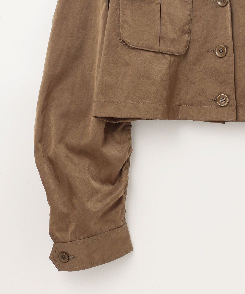 GRACE CONTINENTAL クロップドミリタリージャケット 