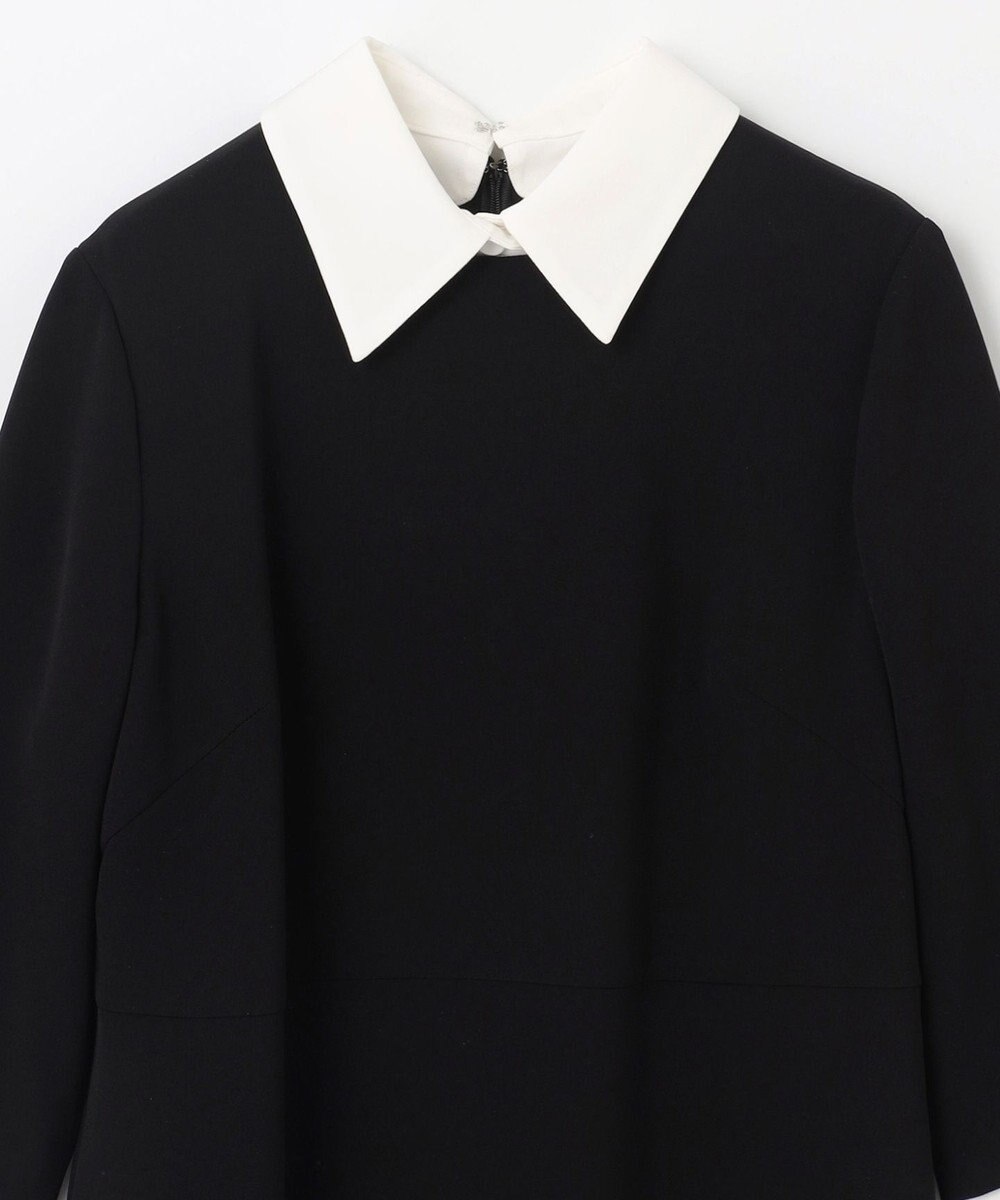 GRACE CONTINENTAL ダブルクロスドレス