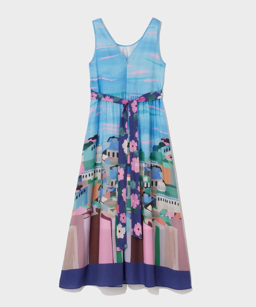 GRACE CONTINENTAL リゾートプリントマキシ 