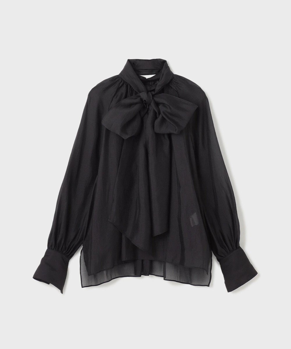 GRACE CONTINENTAL シアーボウタイブラウス 