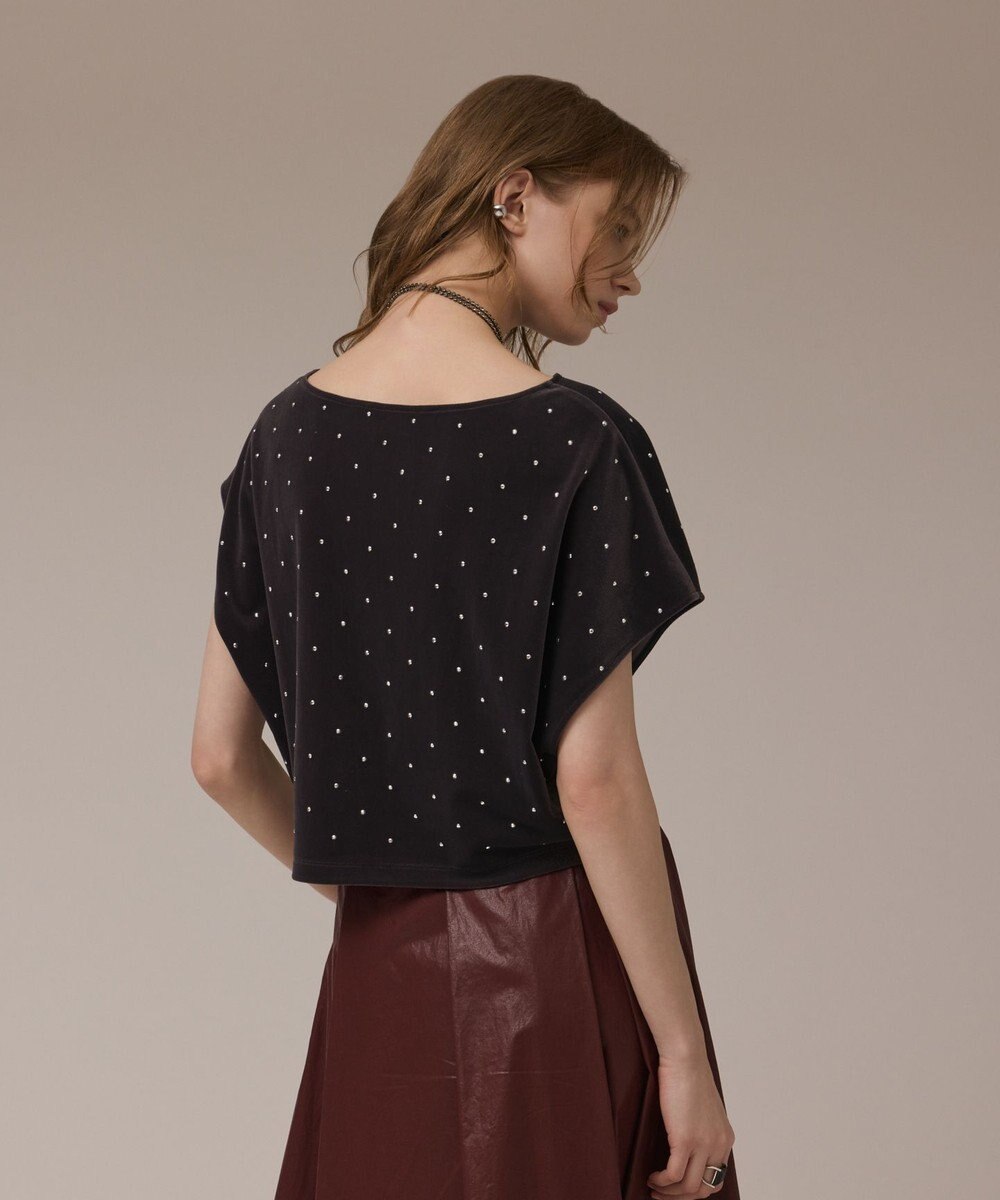 GRACE CONTINENTAL ベロアルーズカットトップ 