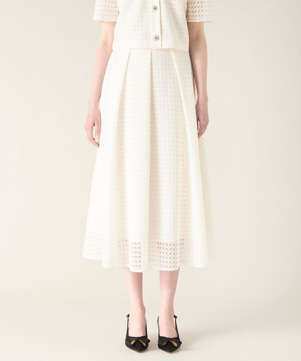 GRACE CONTINENTAL レースタックスカート