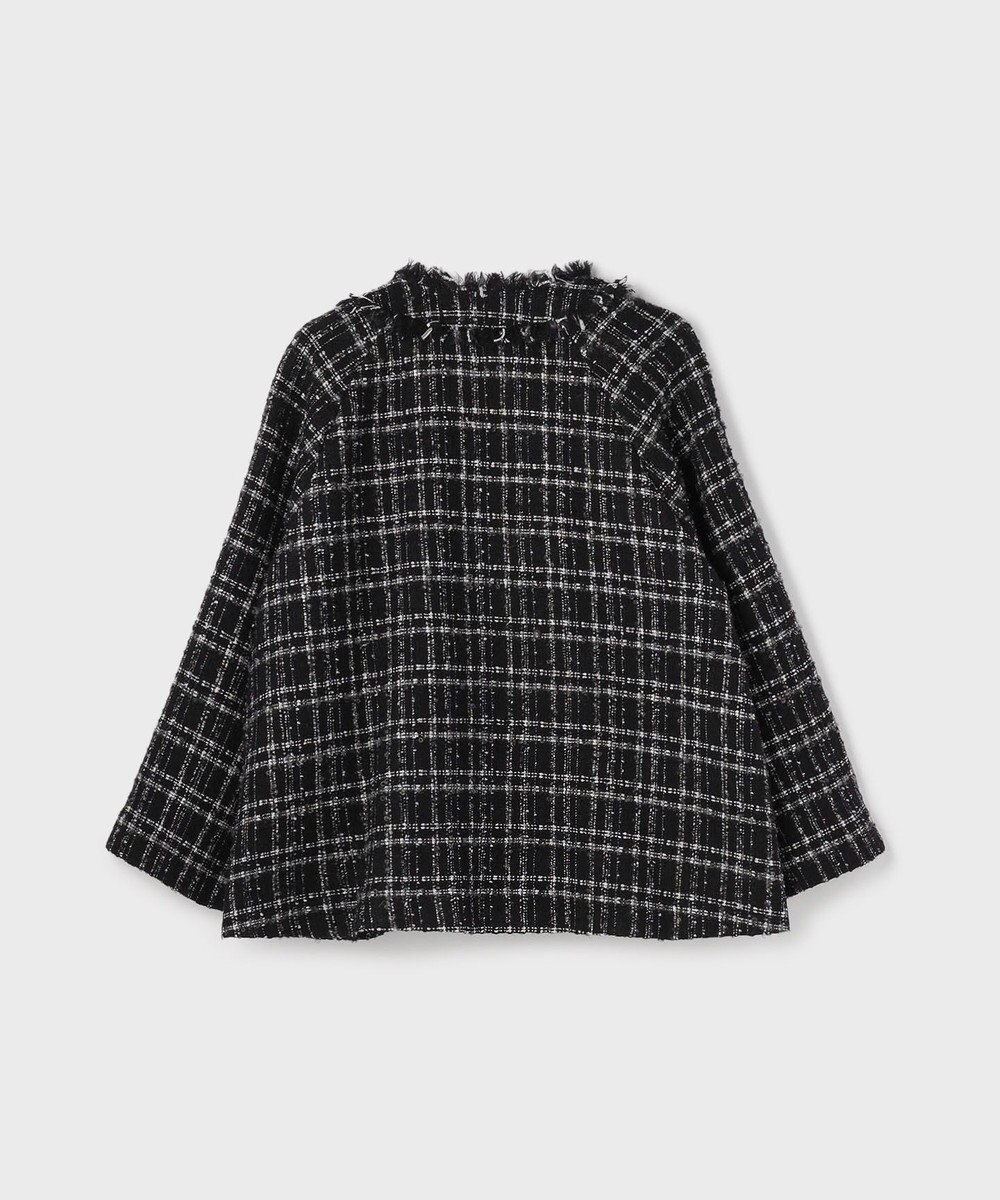 GRACE CONTINENTAL フレアスリーブツイードジャケット 
