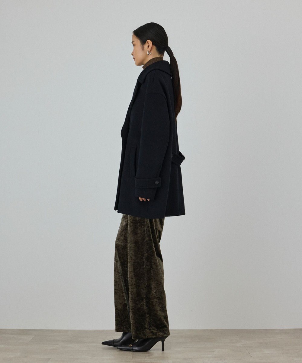 GRACE CONTINENTAL ショートビーバーPコート 