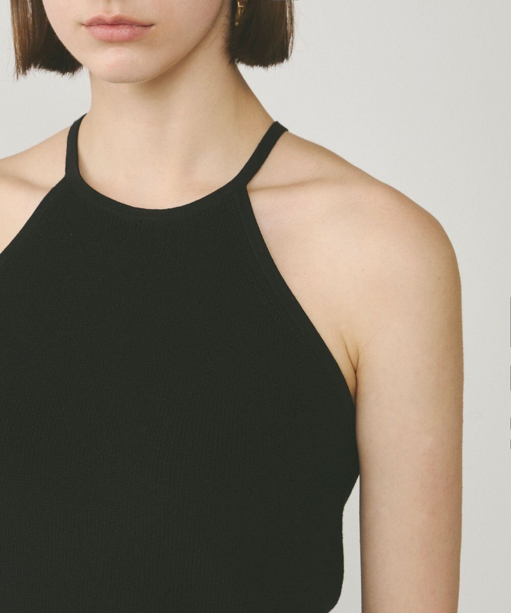 GRACE CONTINENTAL ハイゲージ畦ニットトップ 