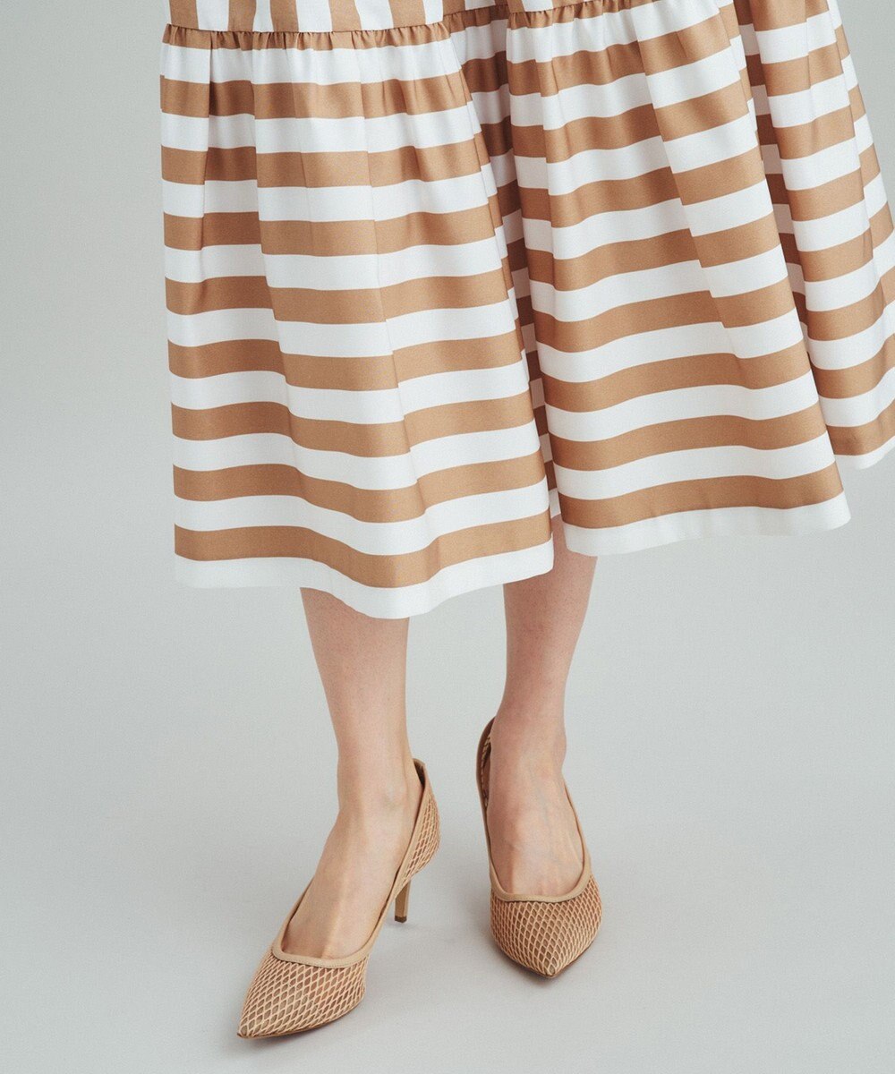 GRACE CONTINENTAL ボーダーコンビスカート