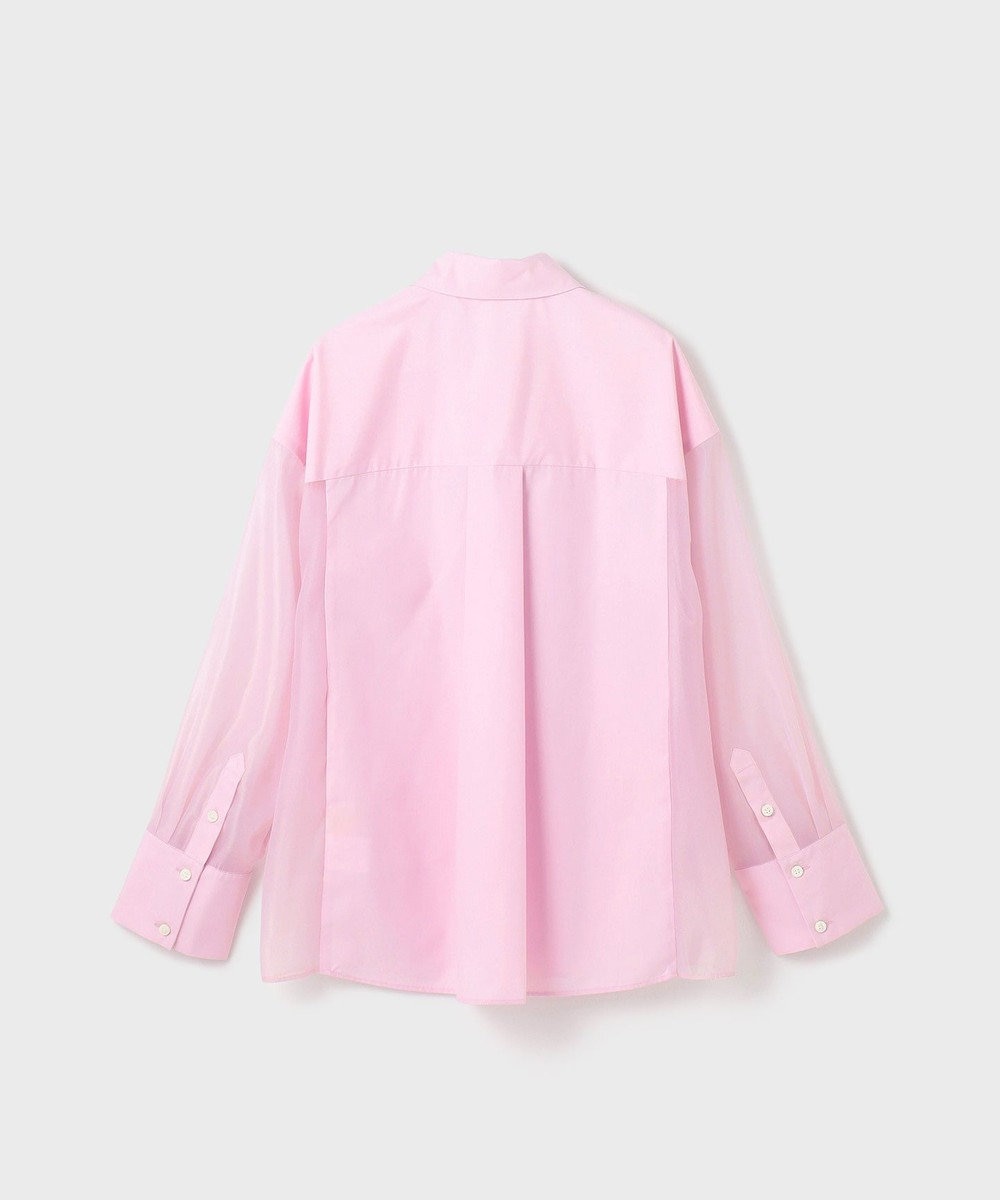 GRACE CONTINENTAL シアーコンビオーバーシャツ