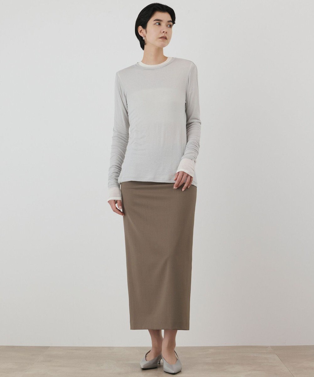 GRACE CONTINENTAL シルクベアカットトップ 