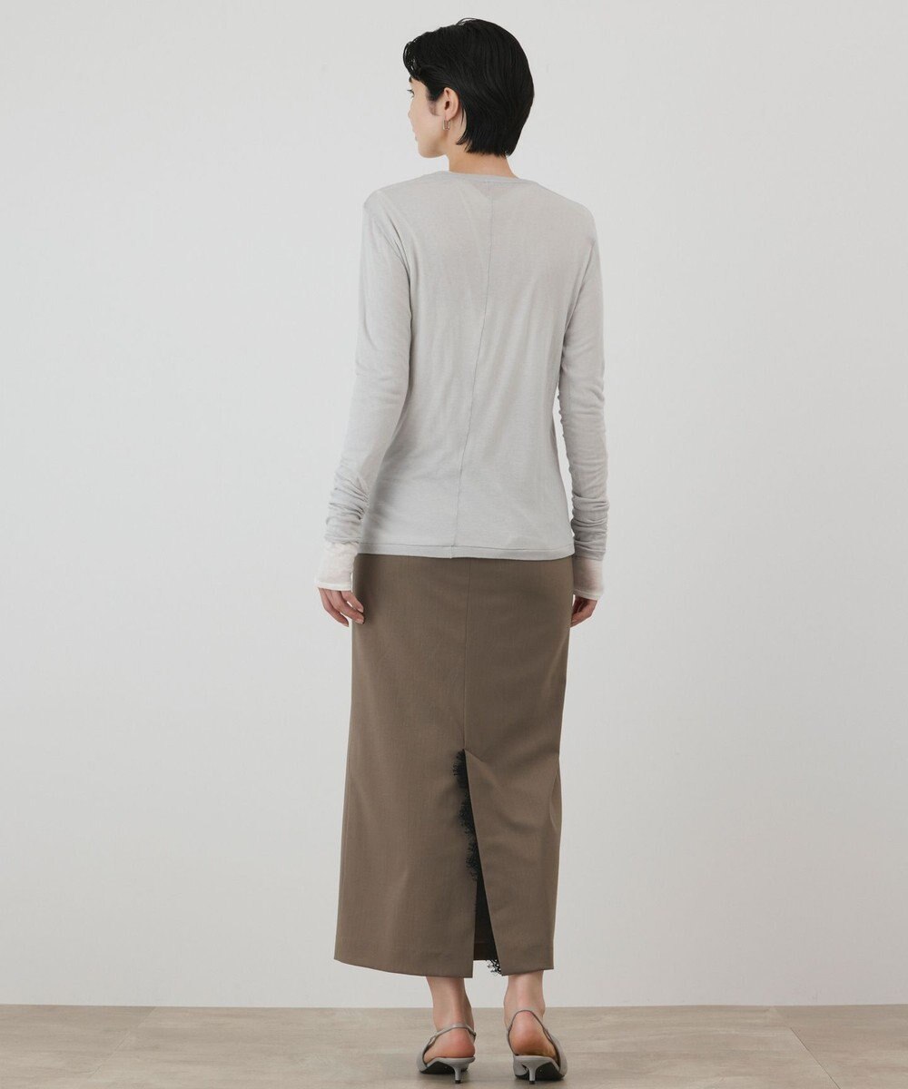 GRACE CONTINENTAL シルクベアカットトップ 