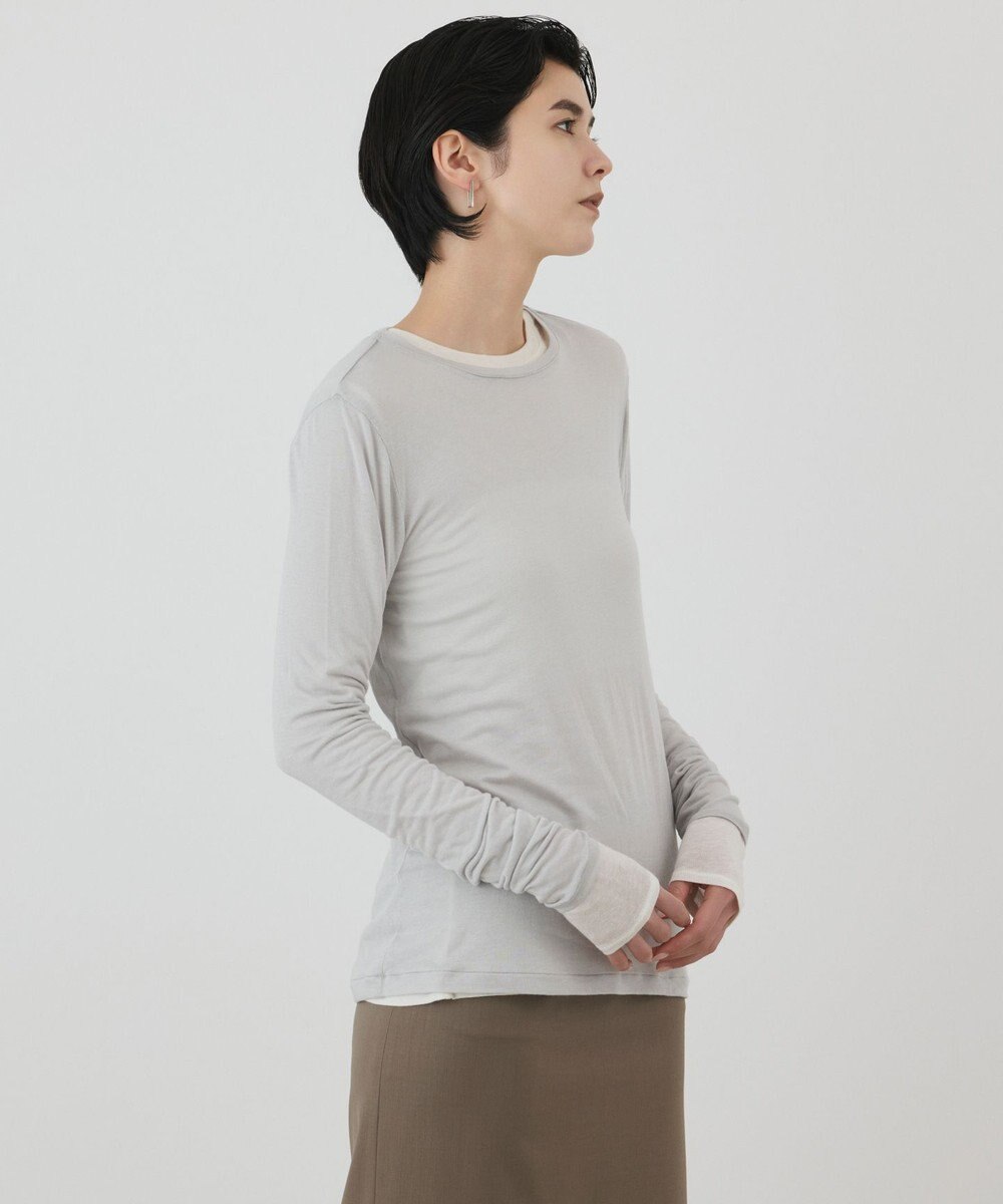GRACE CONTINENTAL シルクベアカットトップ 