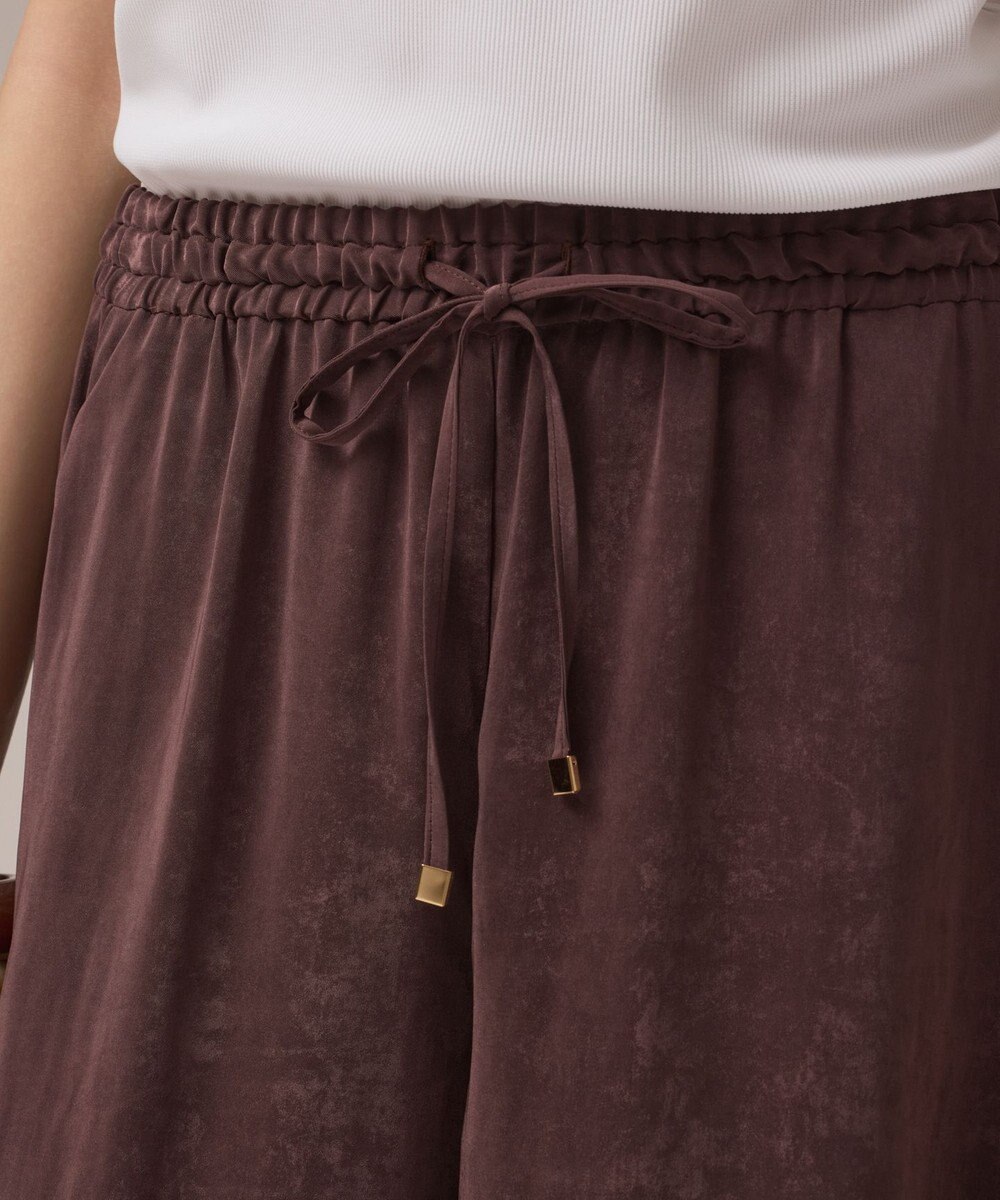 GRACE CONTINENTAL フィブリルイージーパンツ 