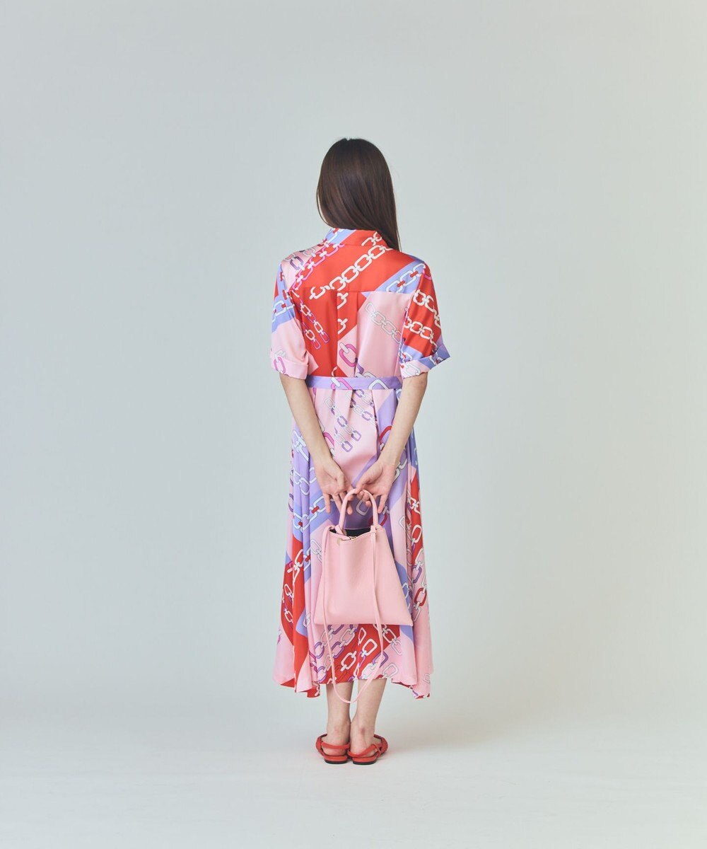 GRACE CONTINENTAL チェーンシャツドレス 