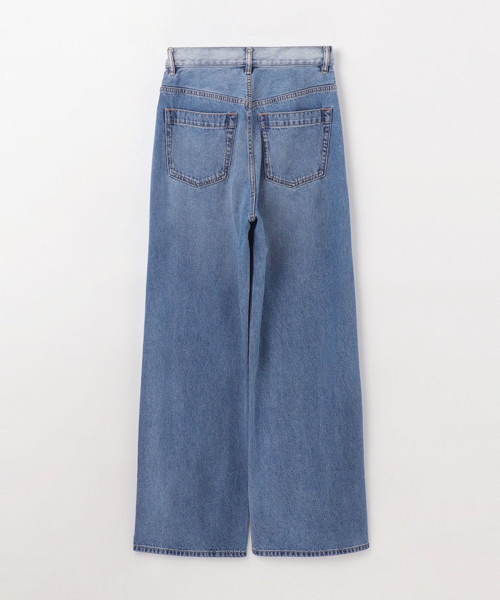 GRACE CONTINENTAL ラップデニムパンツ 