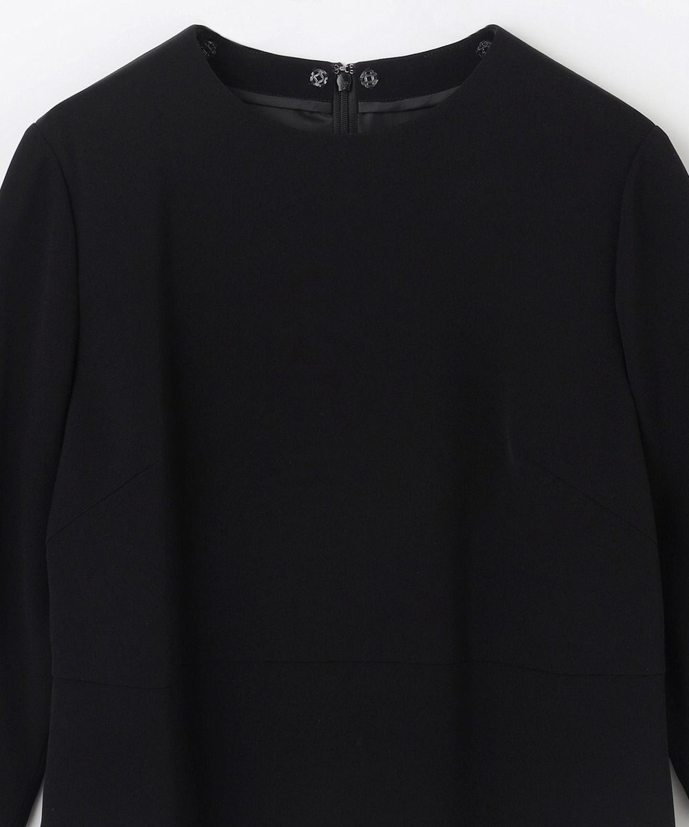 GRACE CONTINENTAL ダブルクロスドレス 