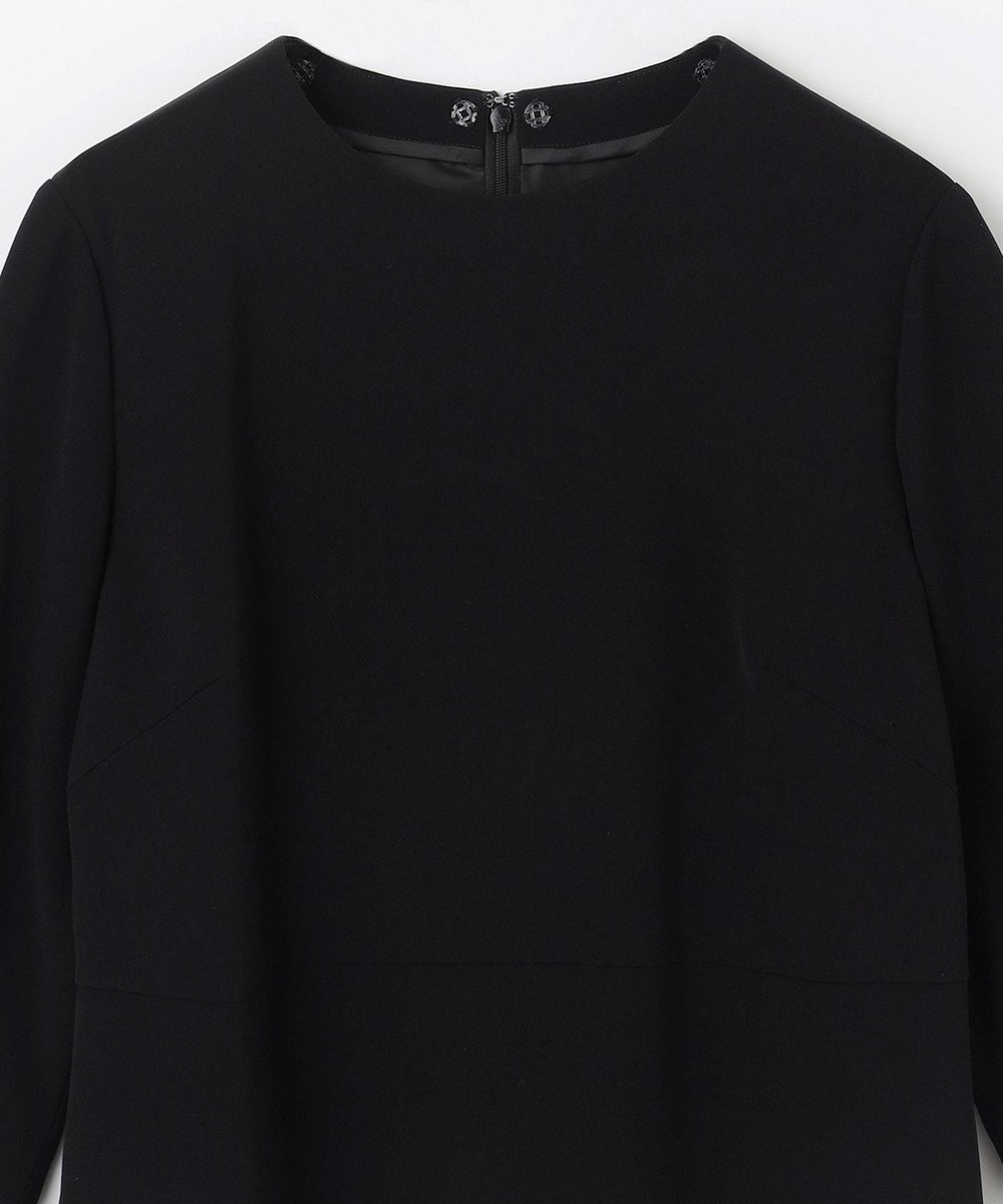 GRACE CONTINENTAL ダブルクロスドレス