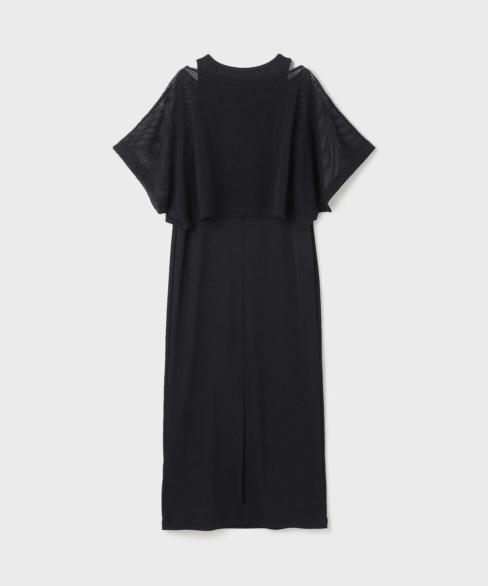 GRACE CONTINENTAL メッシュレイヤードワンピース 