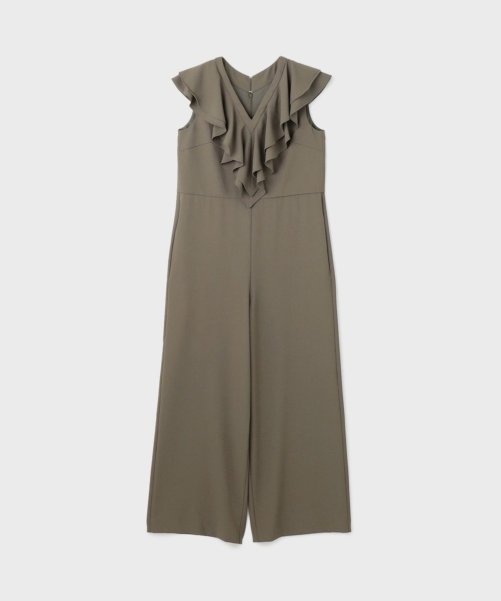 【新品タグ付き】　23SS グレースクラス　サイドラインショートサロペット　36 ショートサロペット / GRACE CONTINENTAL | GRACE CONTINENTAL