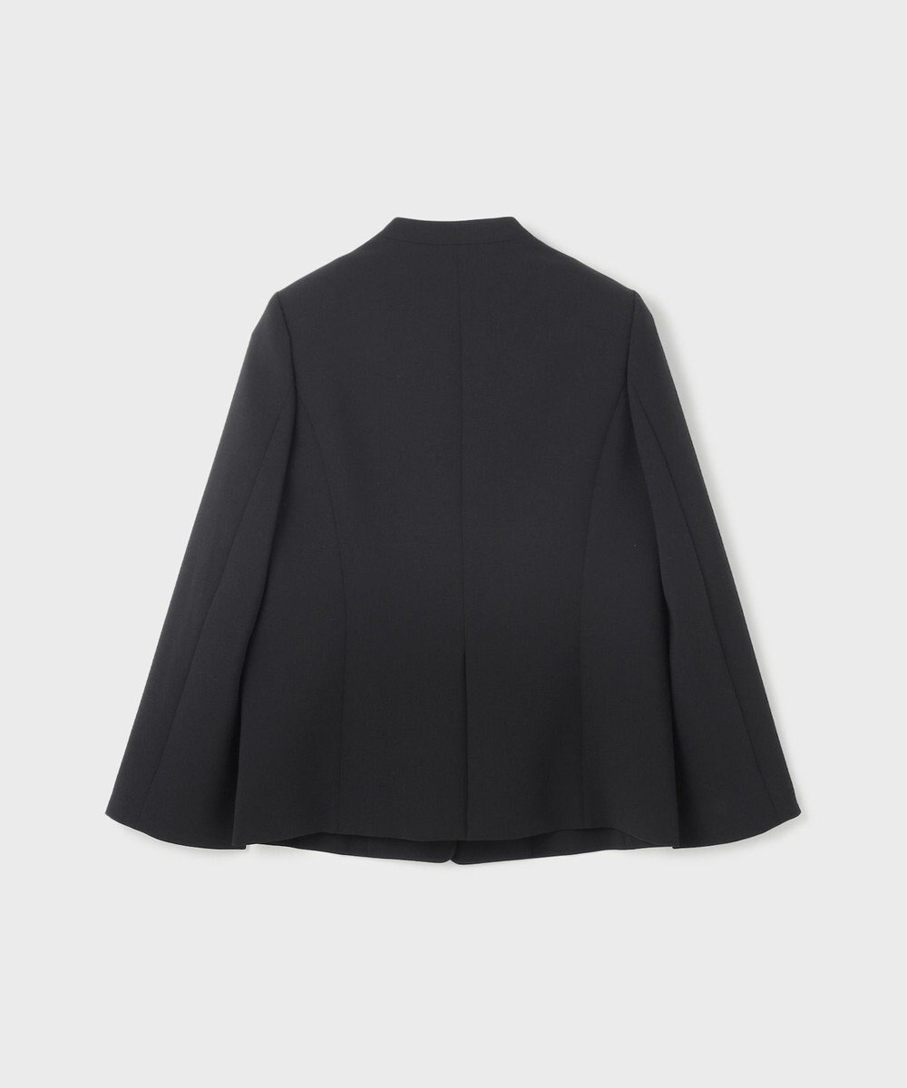 GRACE CONTINENTAL ダブルクロスノーカラージャケット 