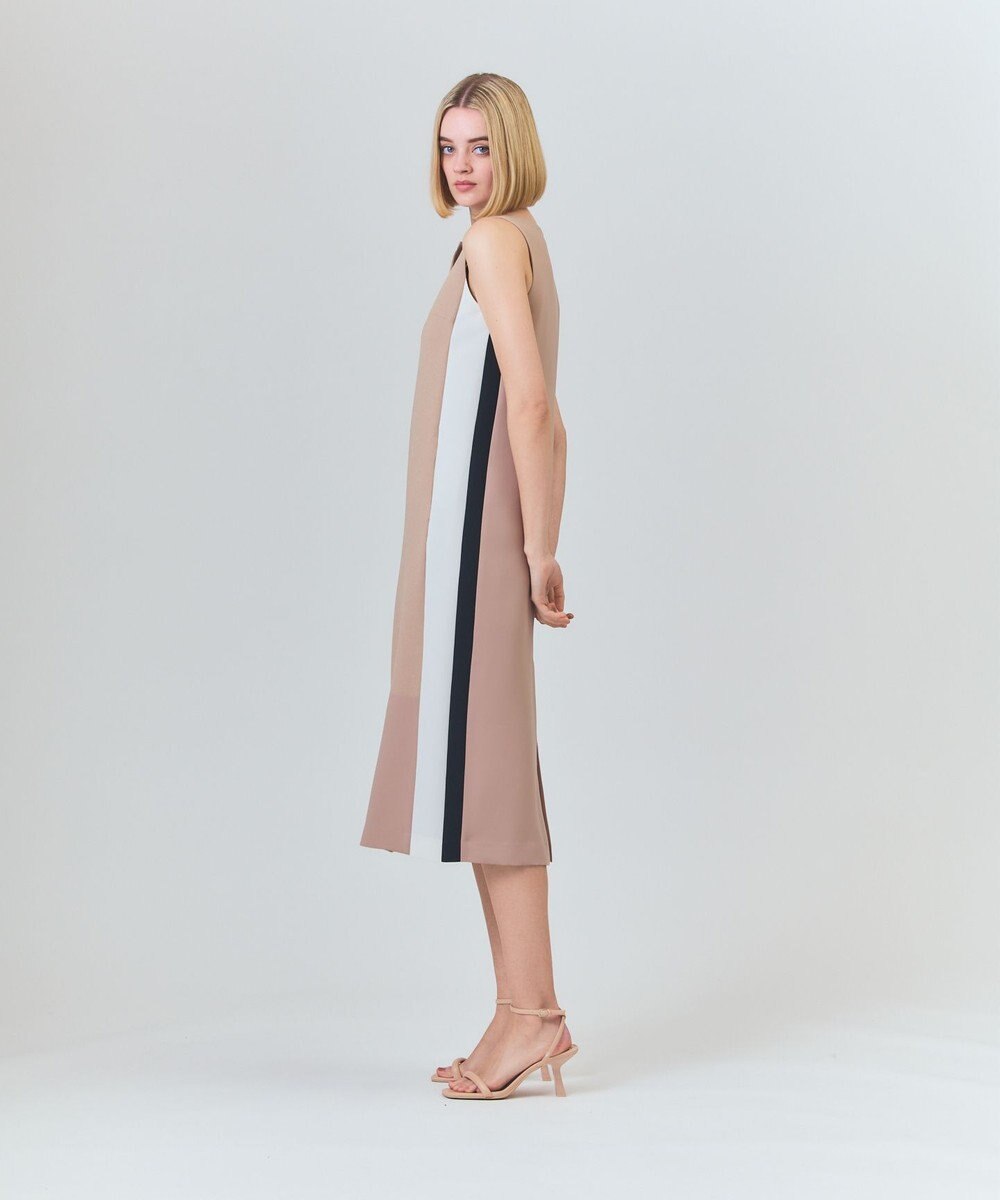 GRACE CONTINENTAL ケープレイヤードドレス