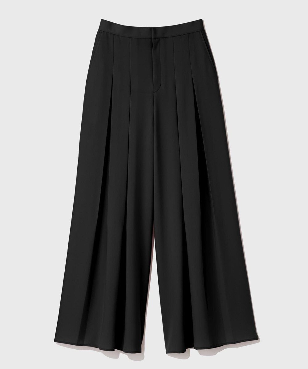 GRACE CONTINENTAL ボックスプリーツパンツ 